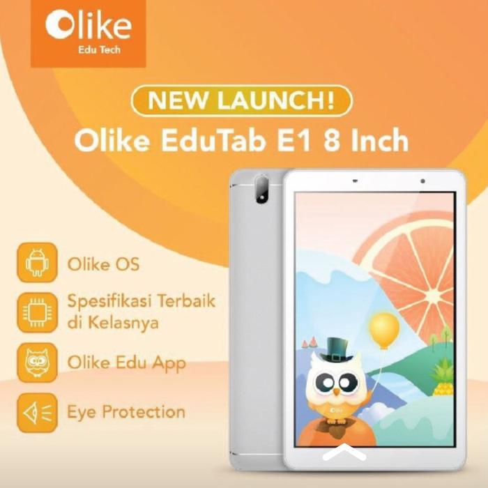 Olike Edutab E1 8inch Garansi + FREE ORTHOPEDIC BAG seharga 750ribu