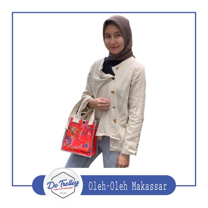 Tas Sutera Makassar Motif Toraja - Oleh Oleh Makassar - Produk UKM