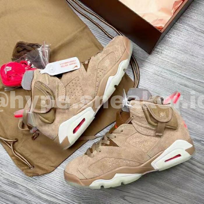 Air Jordan 6 x Travis Scott British Khaki