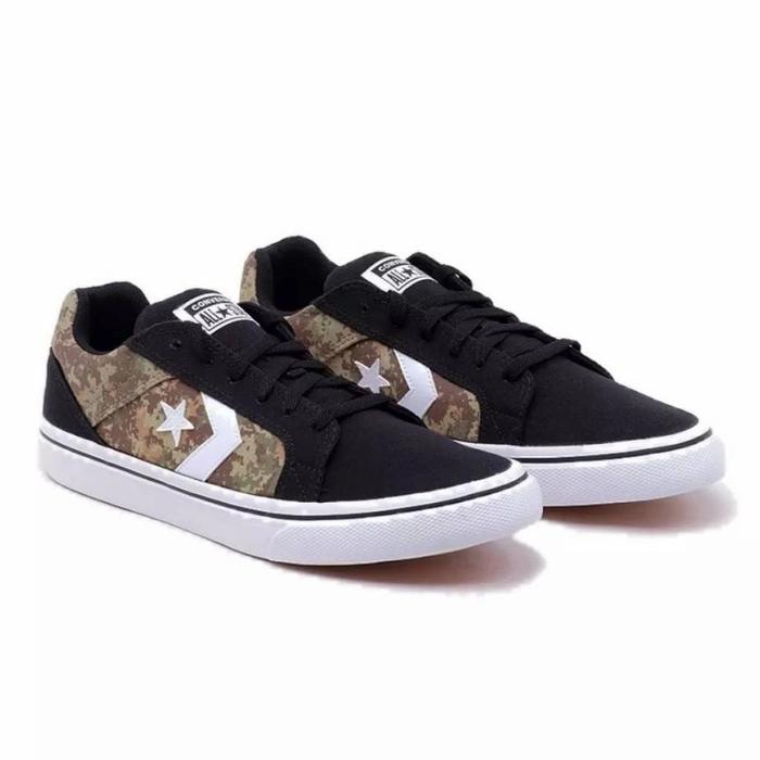 Converse El Distrito 2.0 Digital Camo Black Camo White Original Resmi