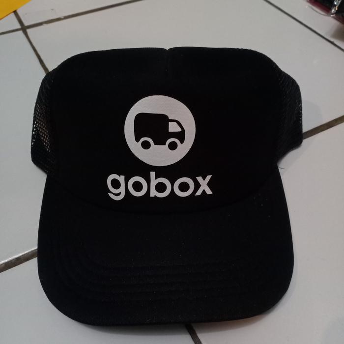 Topi trucker jaring gobox gojek ojol ojek