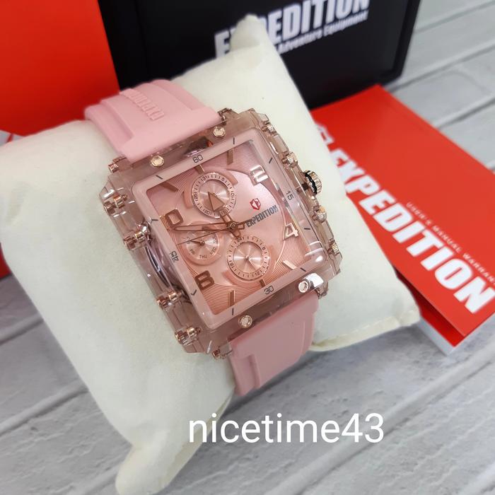 jam tangan wanita original expedition e6808m