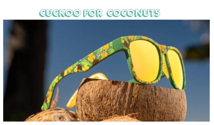Kacamata Goodr RunningSunglasses BFG CUCKOO FOR COCONUTS