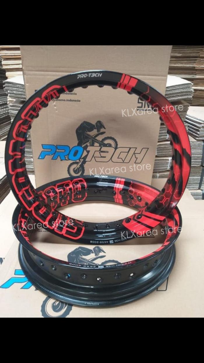 Velg supermoto velg klx crf wr ring 17 protech pro tech