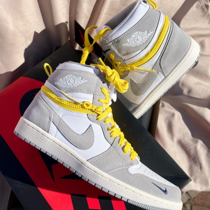 Air jordan 1 Switch Smoke Grey Original 100%