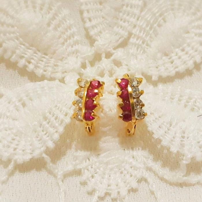anting emas muda 1 gram