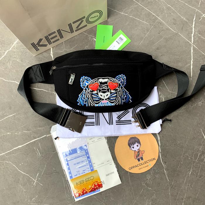 kenzo tiger bumbag love eyes original 100 %