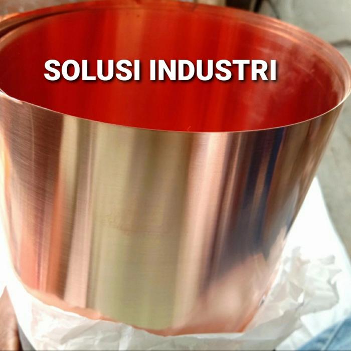 plat tembaga lembaran 0.4mm x 100cm x 200cm