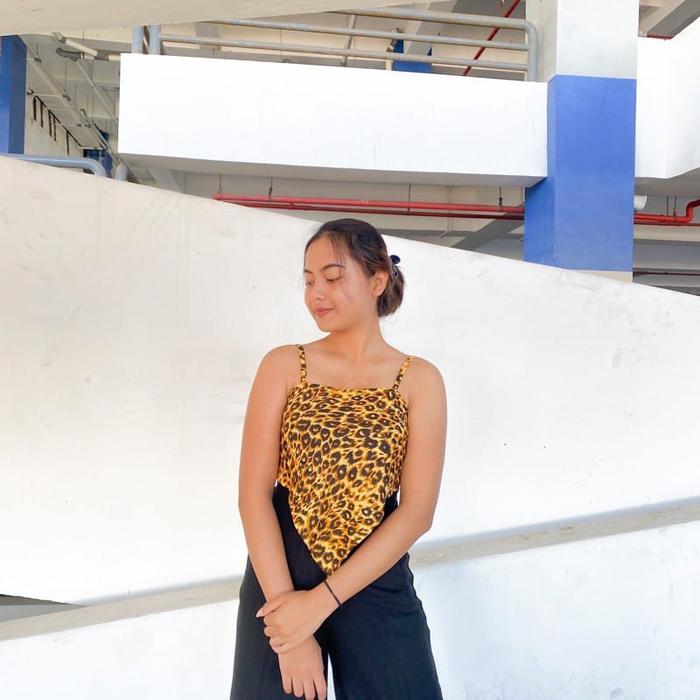 Bandana Top kekinian Motif / Crop Top / TankTop Bandana