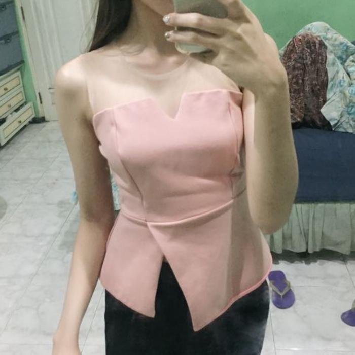(Preloved) Pink Top | Atasan Pink