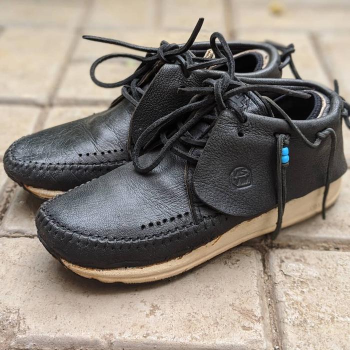 VISVIM FBT ELK WMNS BLACK Size : 6.5US (24cm)