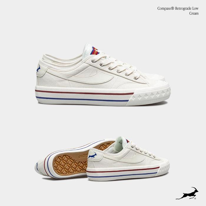 Sepatu Compass Retrograde low cream