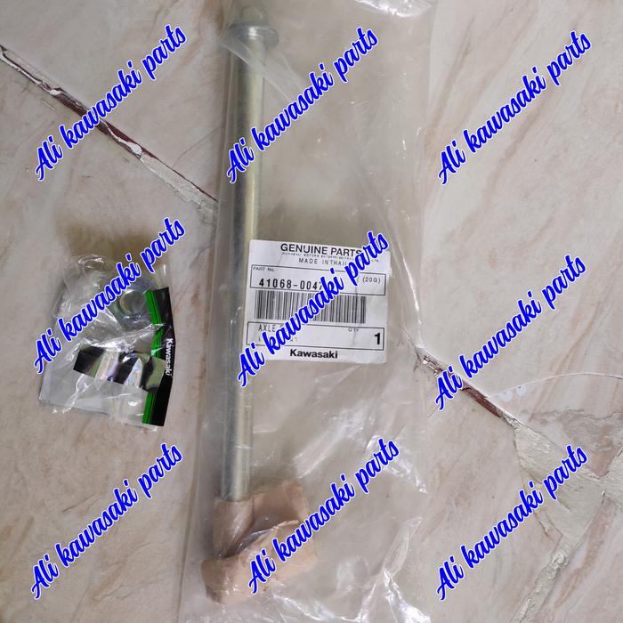 mur dan as roda velg tromol depan ksr 110 original