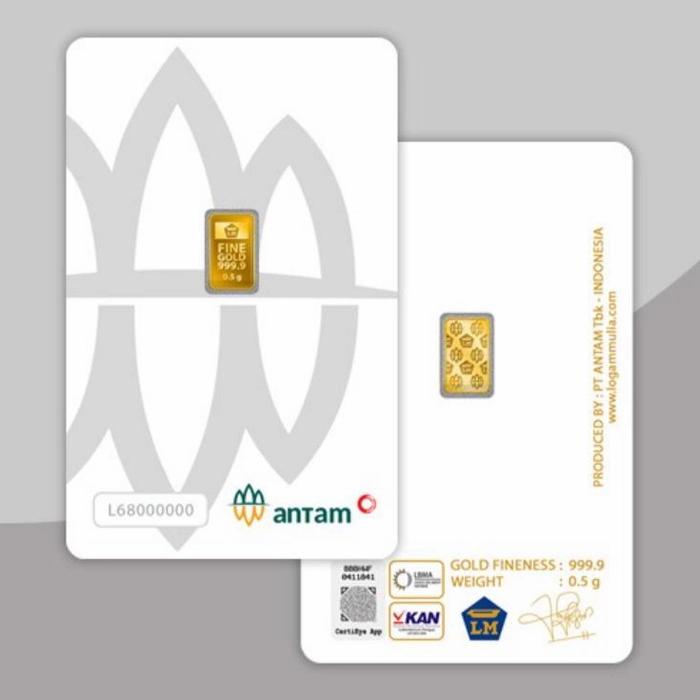 Emas Batangan ANTAM 0.5 gram