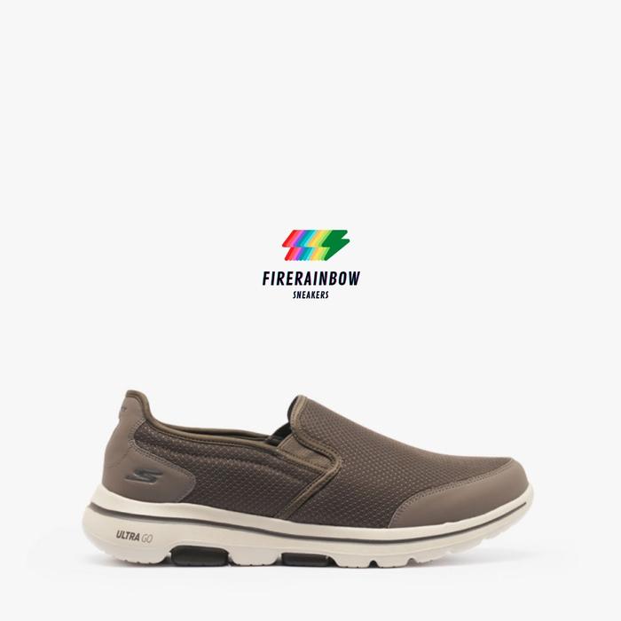 Skechers GOwalk 5 - Delco Men's Walking Shoes - Khaki