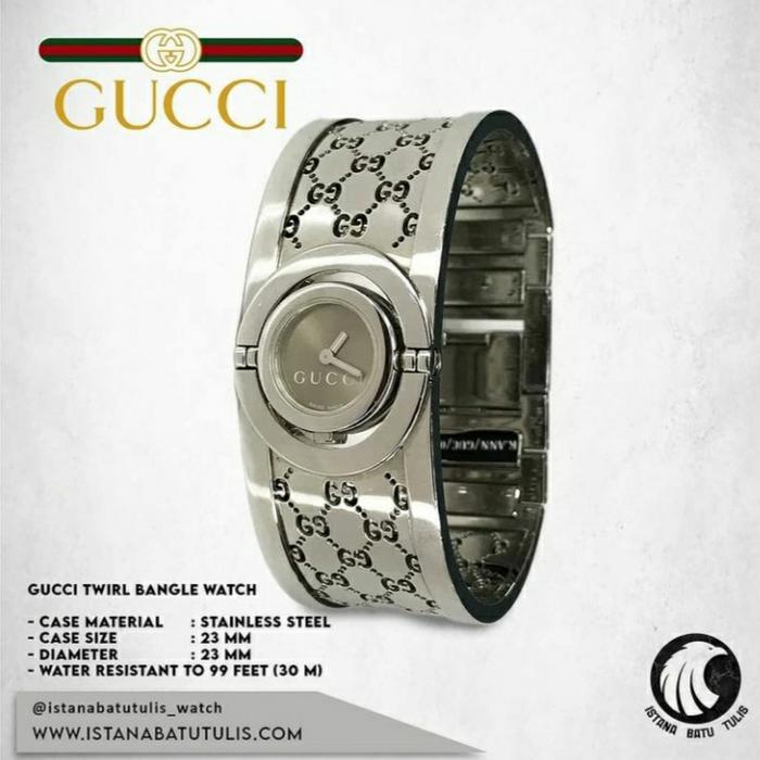 GUCCI TWIRL BANGLE WATCH