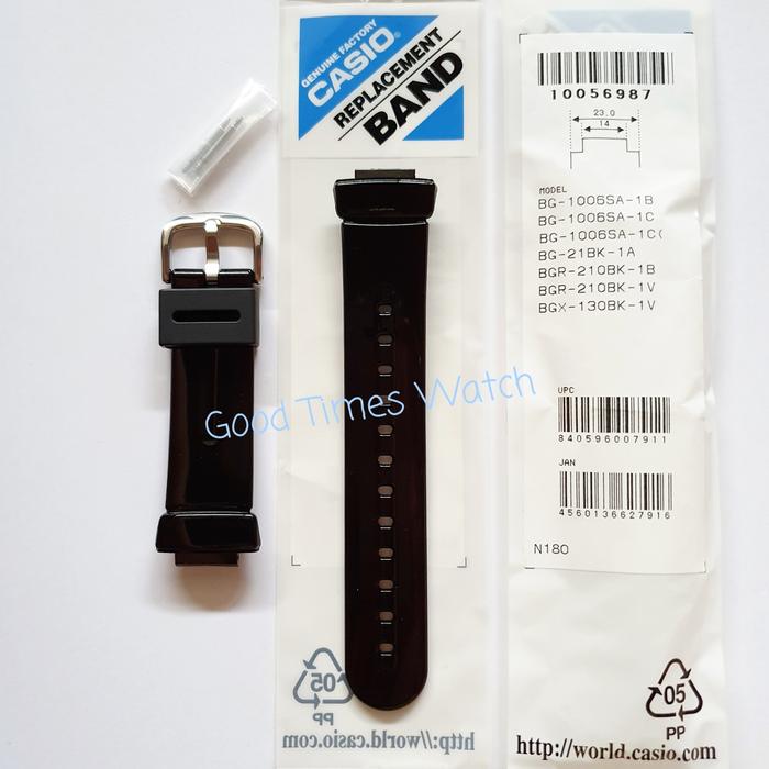 STRAP BABY-G BG 1006SA BG 21BK BGR 210BK BGX 130BK Casio Original