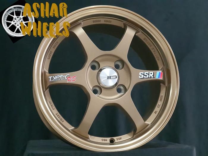 Velg murah R15 ssr type c brown
