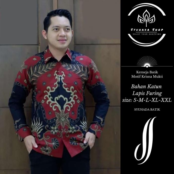 KEMEJA BATIK TERBARU TERKINI KRISNA MUKTI