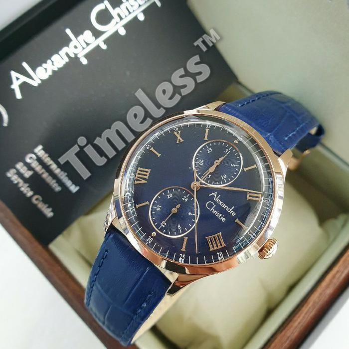 jam tangan wanita alexandre christie ac 2943 BF Blue