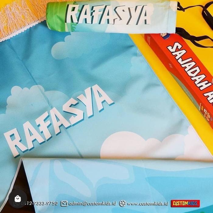 Custom kids - Sajadah custom nama anak universal At Tarikh (sejarah)