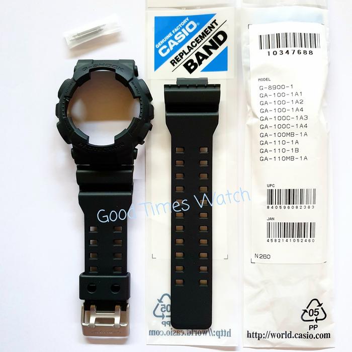 PAKET STRAP BEZEL G-SHOCK GA-100BBN GA 100BBN GA 100 Casio Original