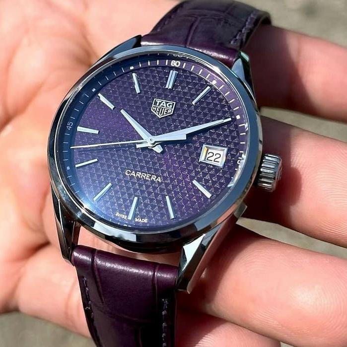 Tag Heuer carrera ladies purple dial Purple Dial 36mm Quartz