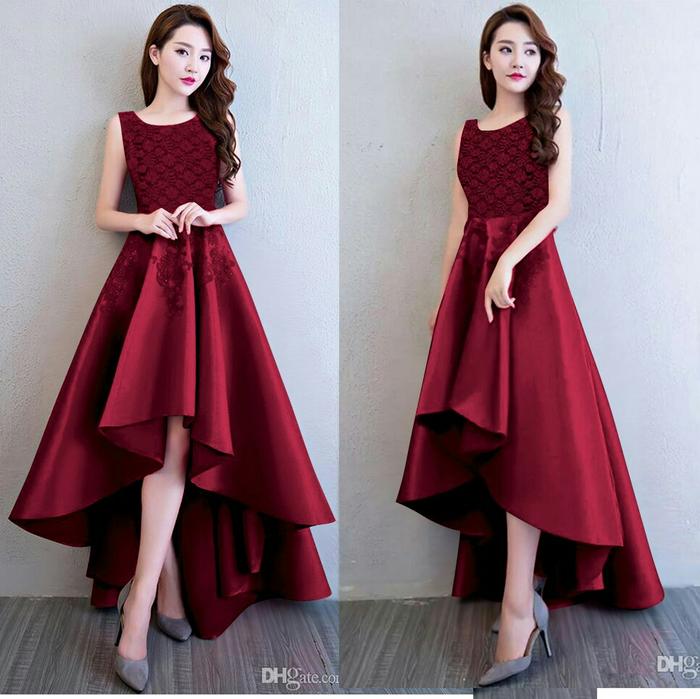 Dress Brukat satin Jialing