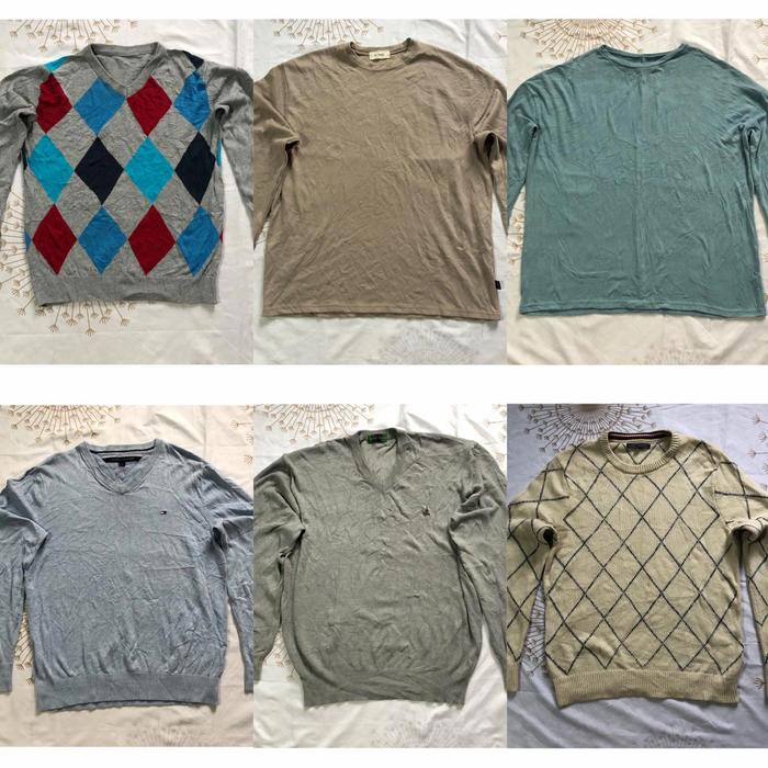 Sweater Knit Rajut Preloved Second Thrift Premium Korea Murah