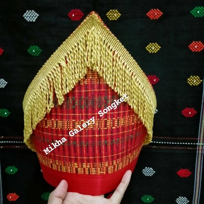 Topi Pengantin Batak Ulos Ragihotang