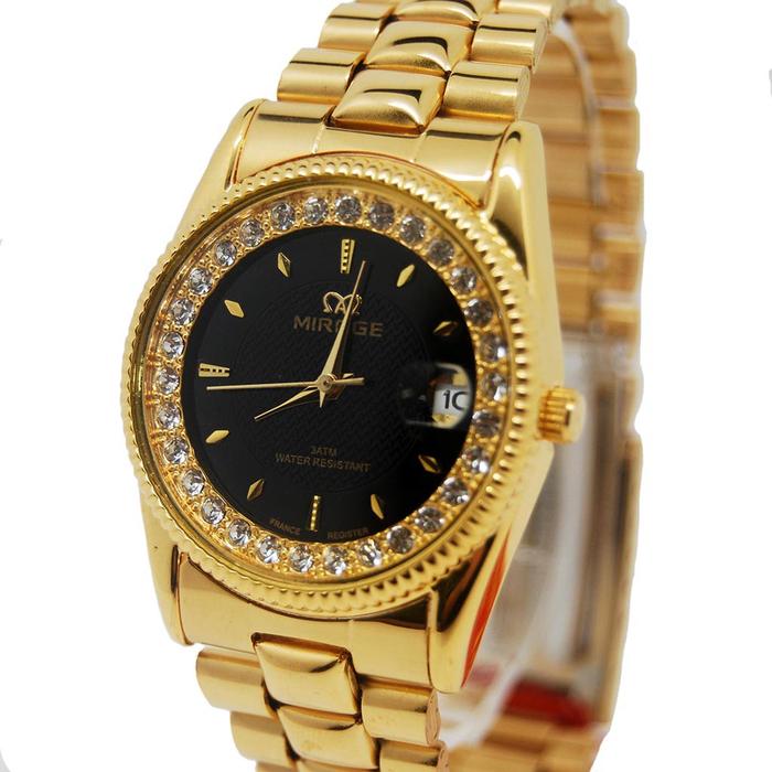 Jam Tangan Pria Mirage Rx Permata Kuning Original