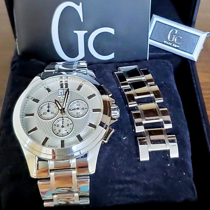 Jam Tangan Pria GC I39001G1/05 Wrist Watch For Men Swiss Made Preloved