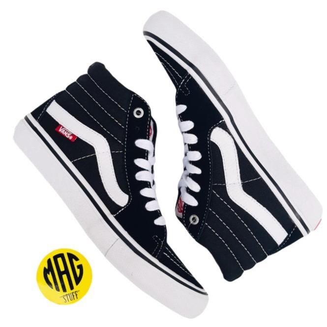 Vans Sk8 Hi Pro Blackwhite