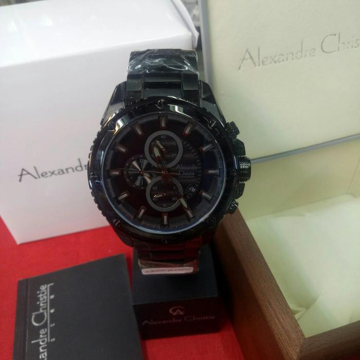 Jam Tangan Analog Pria Alexandre Christie AC 6300 MC All Stainless