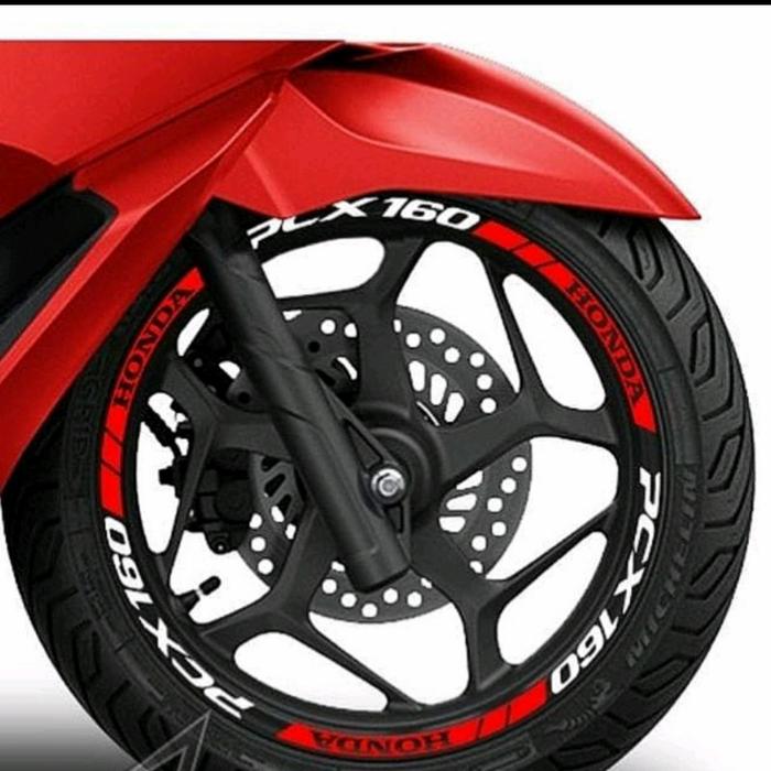 Sticker Pelek PCX 160, Sticker Velg PCX 160, Stiker Pelek P