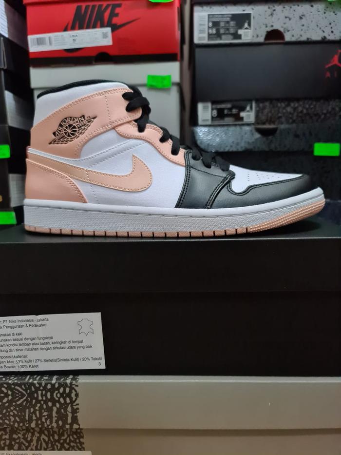 AIR JORDAN 1 MID "CRIMSON TINT"