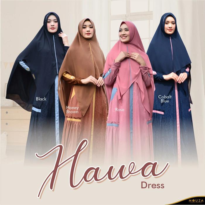 Puby - Hawa Dress By Mouza Indonesia | Gamis Mouza