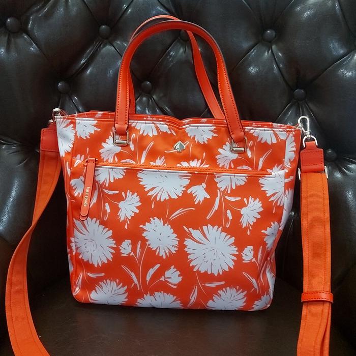 TAS KS ORIGINAL JAE MEDIUM SATCHEL WILD BLOSSOM NYLON