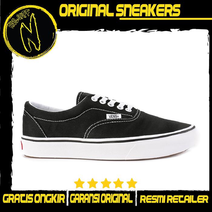 VANS Era Comfycush Black White Sepatu Original Resmi BNIB (PT.Navya)