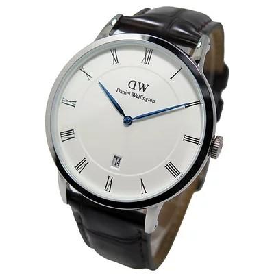 Jam Tangan Dw Pria Wanita Classic Dapper York Silver Original