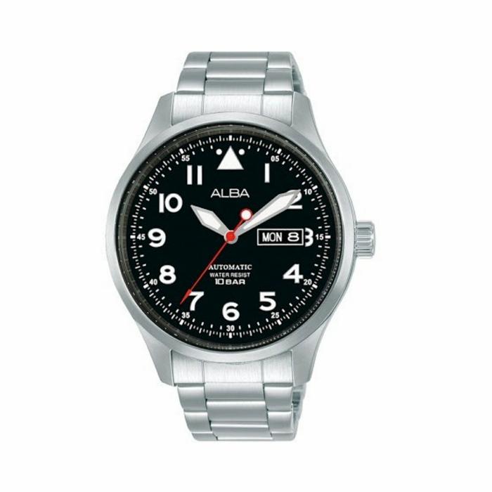 Jam Tangan Pria Alba Men ORI AL4205X1 AL4205X AL4205 AUTOMATIC BLACK watches