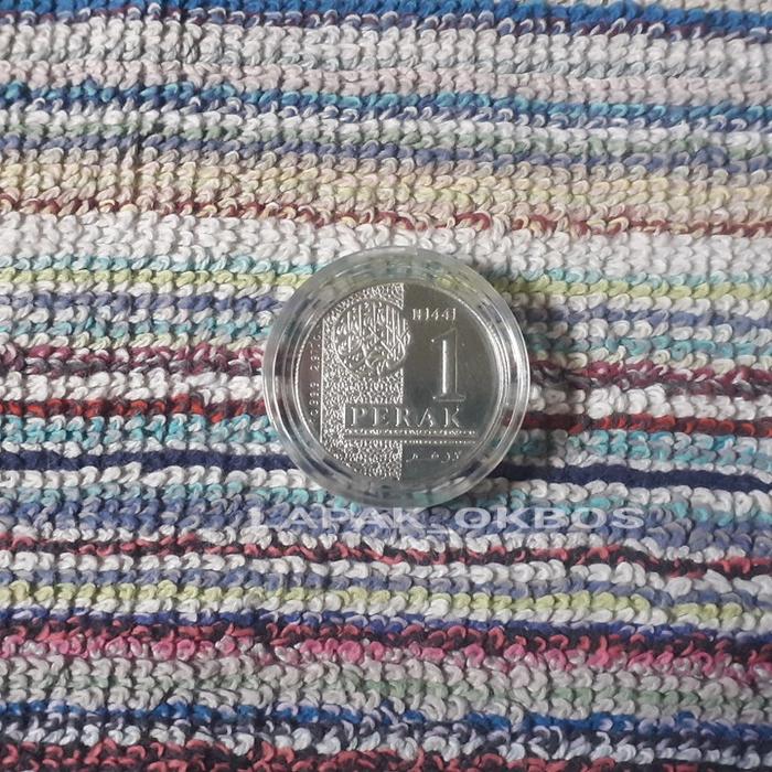 Koin 1 Dirham Bintan Fine Perak Silver Murni