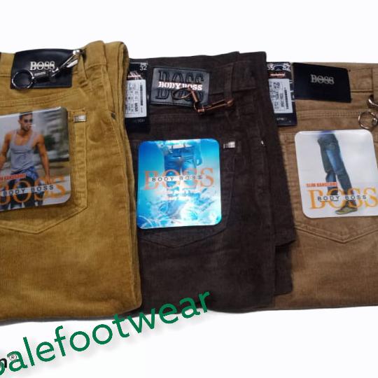 Celana jean panjang boss kodoray hitam