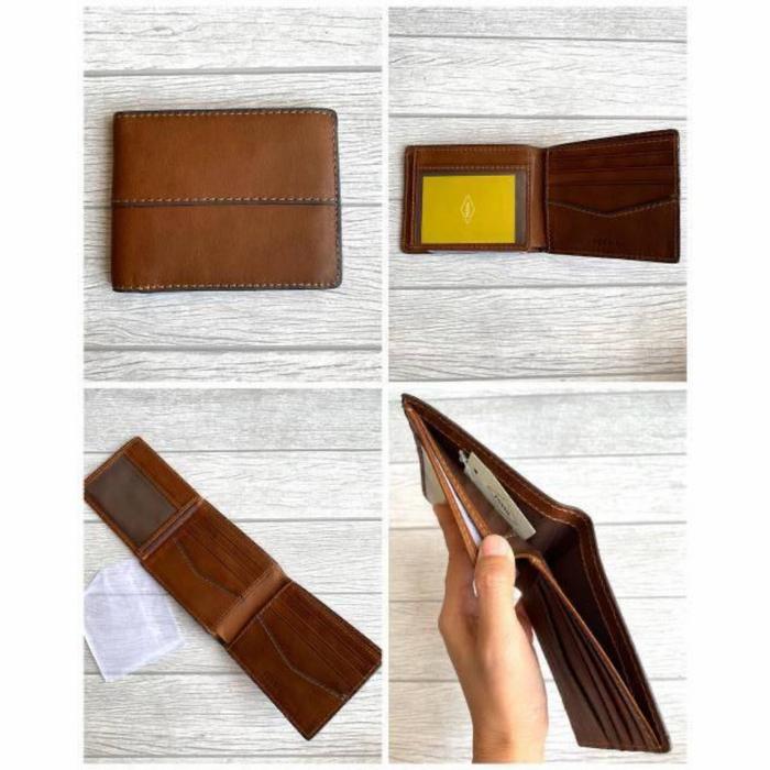 Fossil Ethan Traveler Medium Brown Wallet