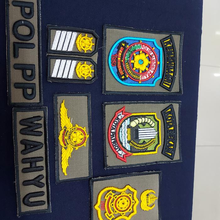 Bordir pdl pol pp timbul