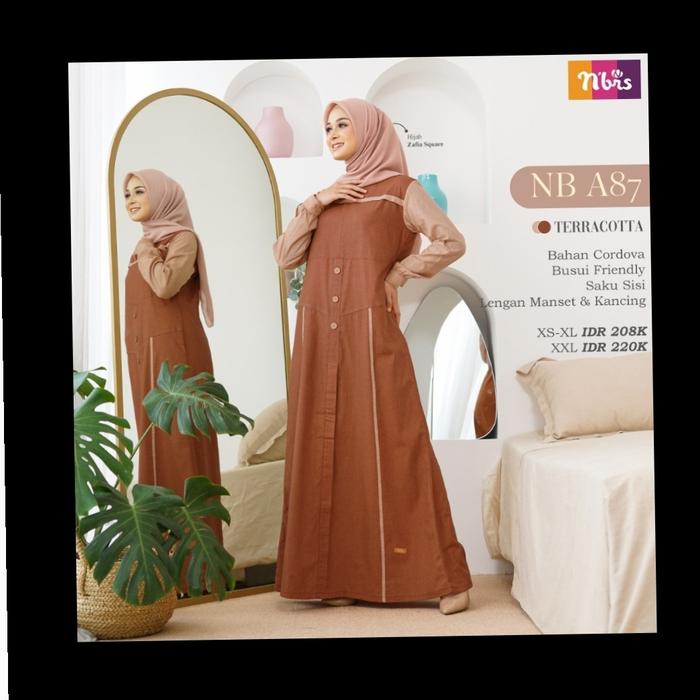 Gamis NB A87 ori by Nibras