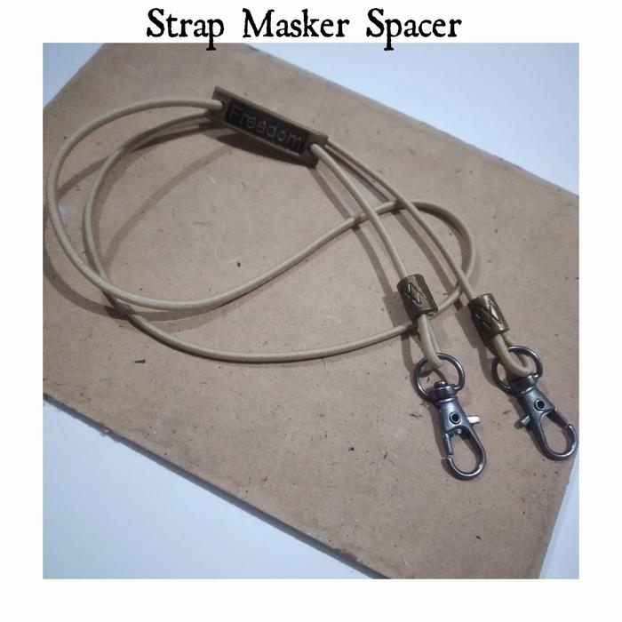 Gantungan Tali masker Pria Spacer