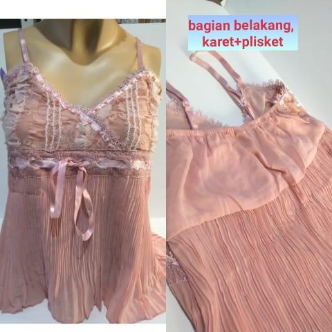 ATASAN PESTA PLISKET / BAJU PESTA / BAJU PLISKET / ATASAN WANITA