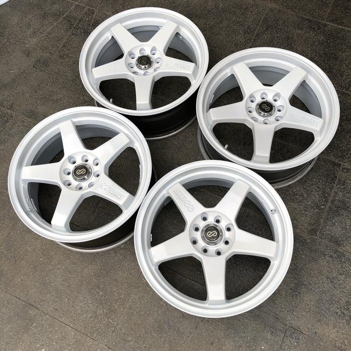 Velg Original Enkei EV5 R17 4x100 made in Japan for yaris Raize