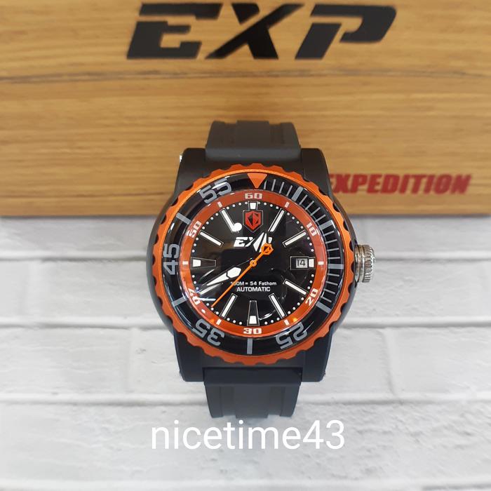 jam tangan pria exp expedition e303ma automatic diver 100M